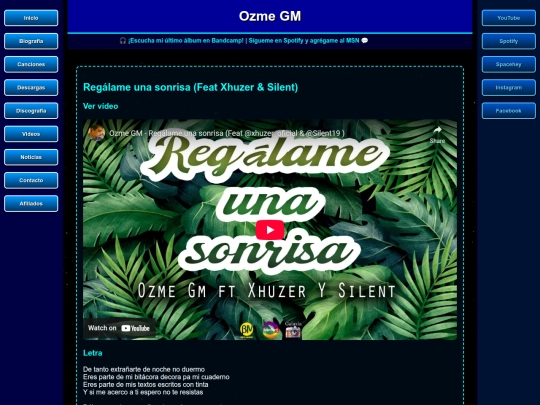 canciones/regalameunasonrisa screenshot