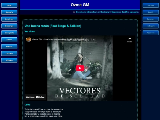 canciones/unabuenarazon screenshot