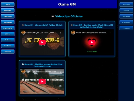 videos screenshot