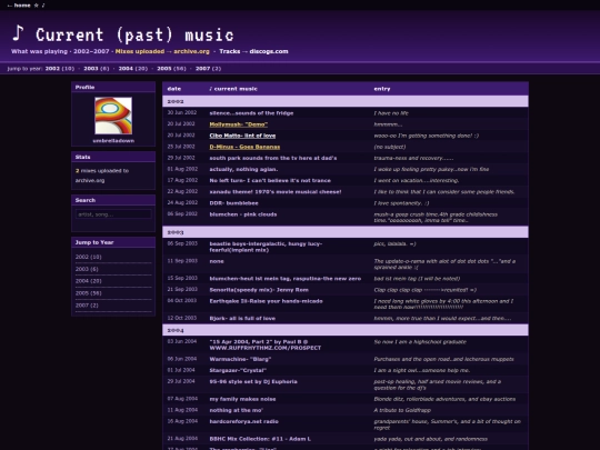 umbrelladown_songs screenshot