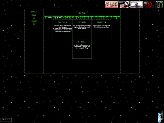 blog screenshot
