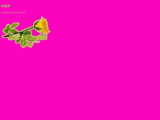 not_found screenshot