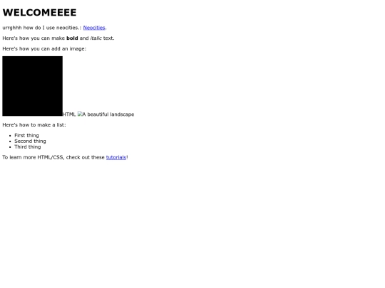 index screenshot