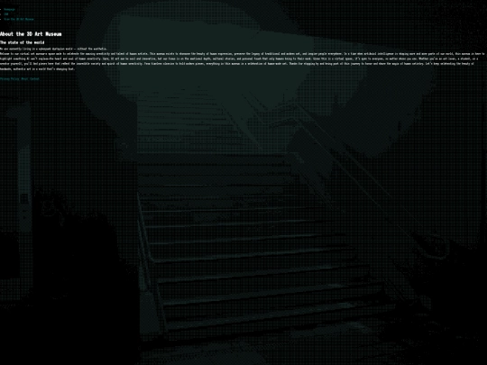 pages/about screenshot