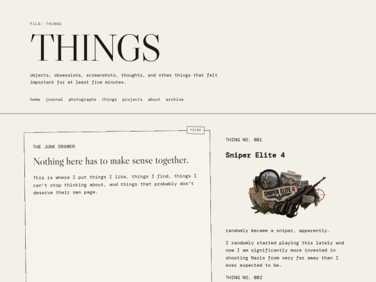 things screenshot