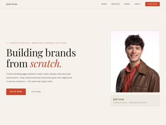 homepage screenshot