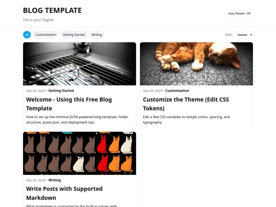 blog screenshot