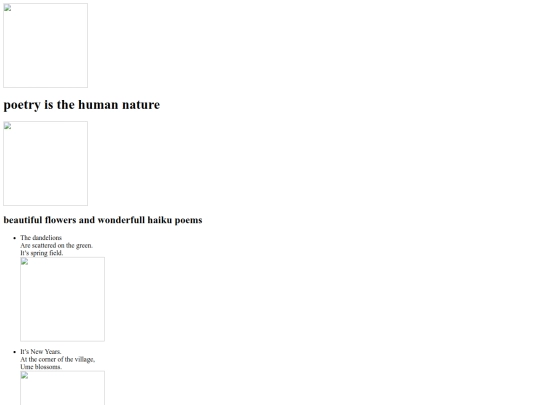poetry screenshot