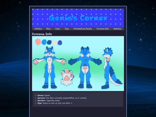 fursona screenshot