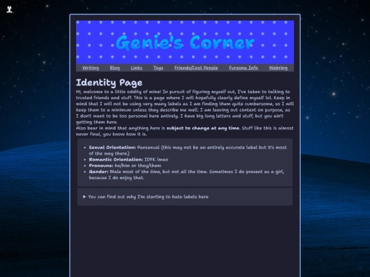 identity-page screenshot