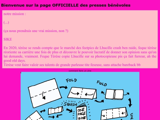 lespressesbenevoles screenshot
