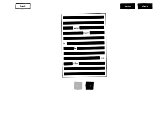 zines/faveinthefiles screenshot