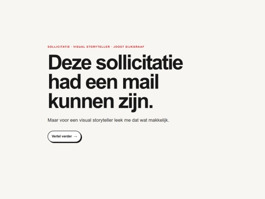 sollicitatie screenshot
