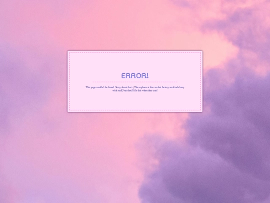 not_found screenshot