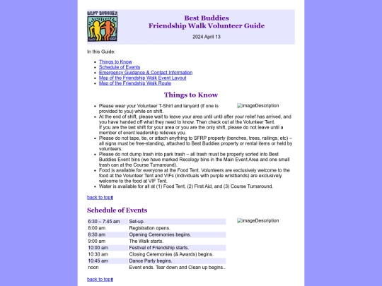 bbfw2024/Volunteer Guide screenshot