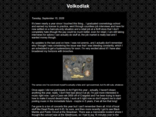 blog screenshot