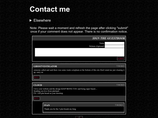 contact screenshot
