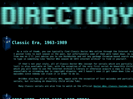 dw/archive screenshot
