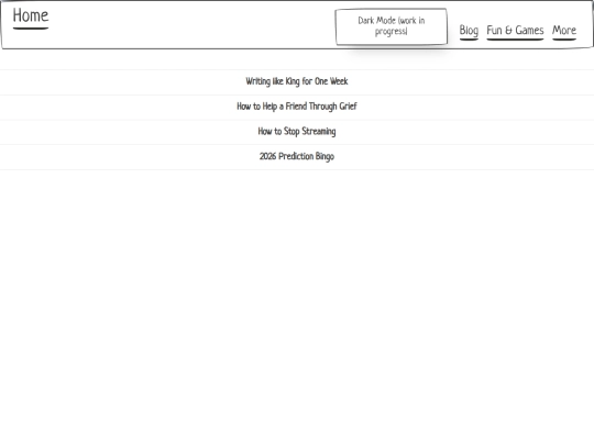 blog screenshot