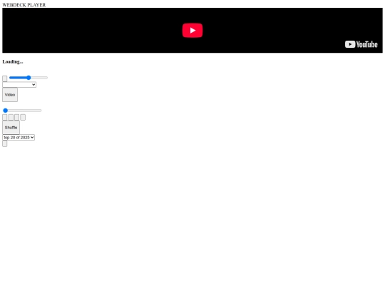 webdeck-player screenshot