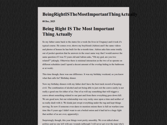 zonelet_starter_01_52/posts/2025-12-08-BeingRightISTheMostImportantThingActually screenshot