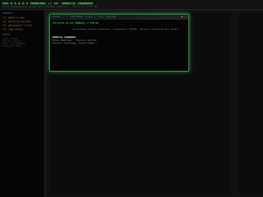 personnel screenshot