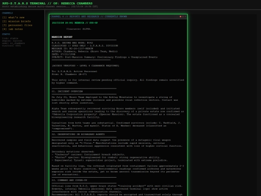 research screenshot