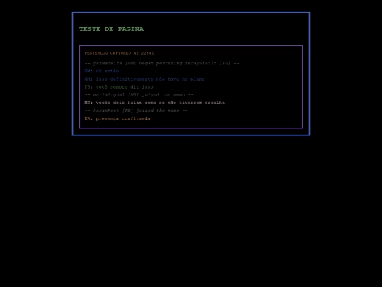 teste_pesterlog screenshot