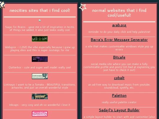 to/websites screenshot