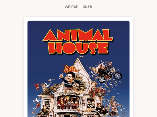 AnimalHouse screenshot