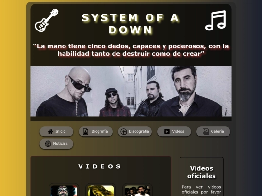 videos screenshot