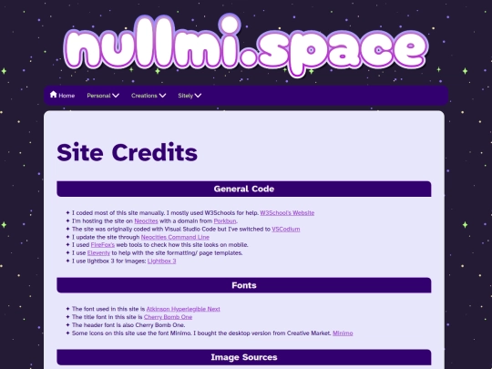 credits screenshot