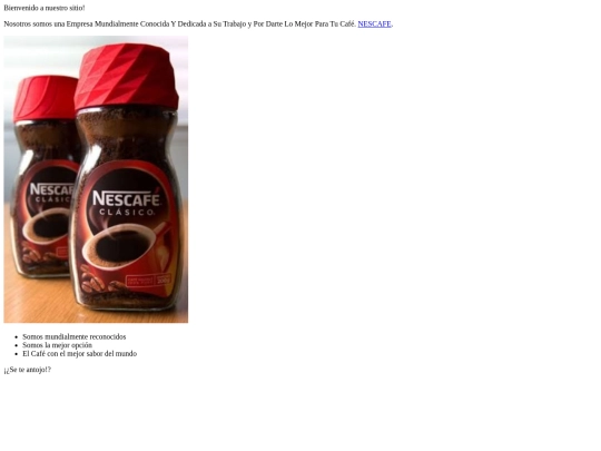 Nuestrositio screenshot