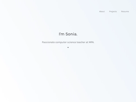 Portfolio screenshot