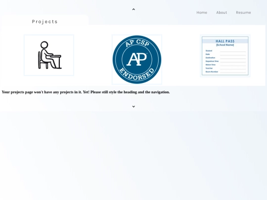 Portfolio/projects screenshot