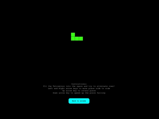 arcade/tetris screenshot