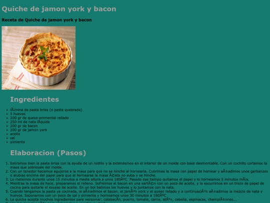 Quiche screenshot
