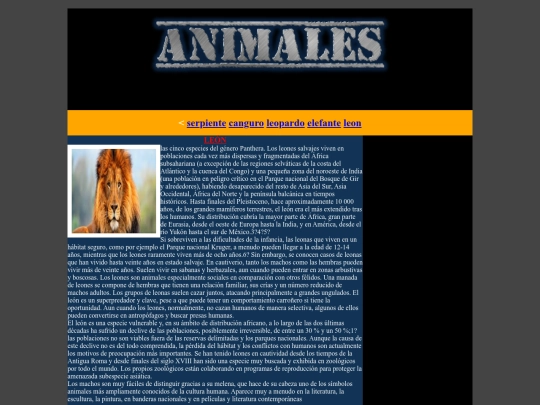 animales screenshot
