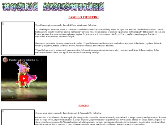 sitio web/musica screenshot