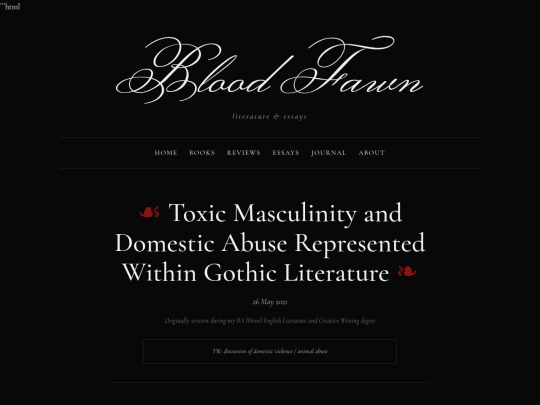 toxic-masculinity-gothic screenshot