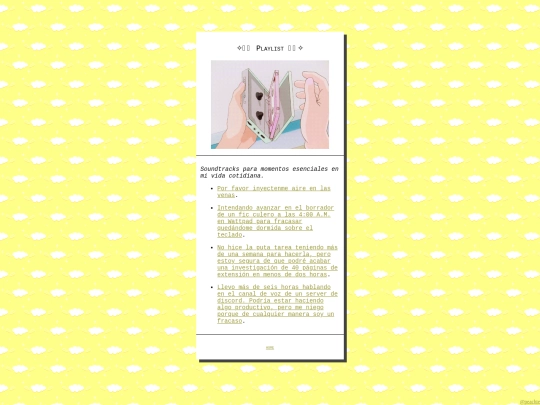 playlist screenshot