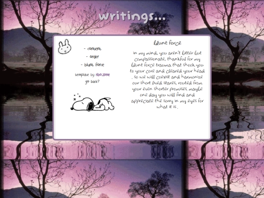 writings/bluntforce screenshot