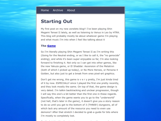 posts/2020-11-14-Starting-Out screenshot