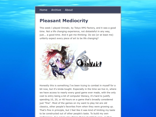 posts/2021-30-03-Pleasant-Mediocrity screenshot
