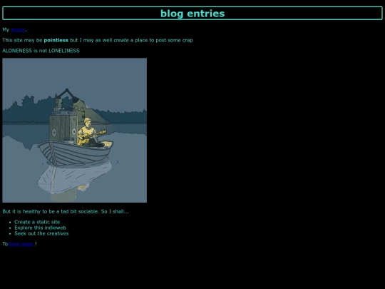 blog screenshot