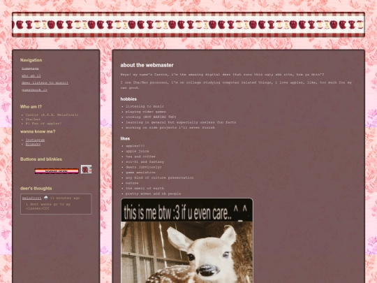 sites/about screenshot
