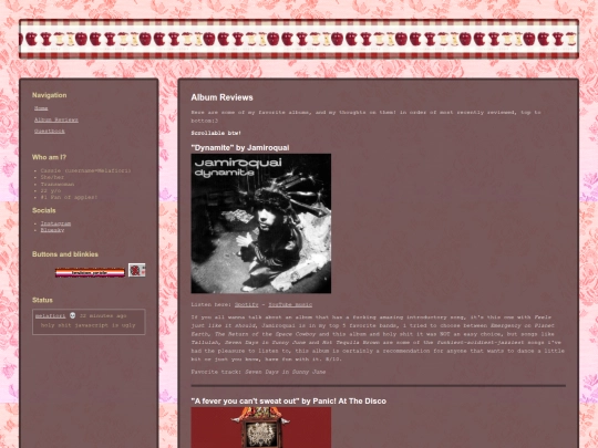 sites/reviews screenshot