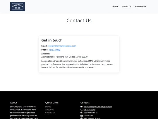 contact-us screenshot