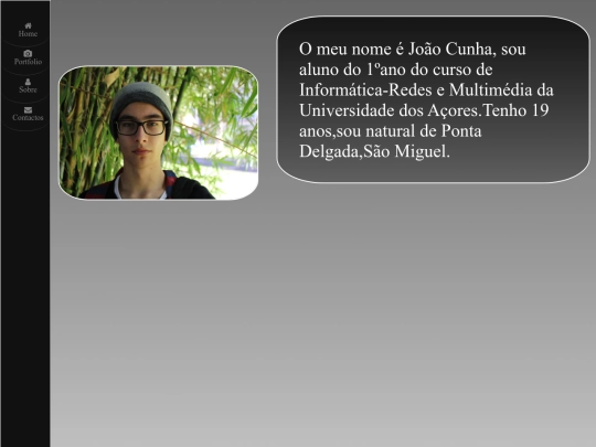 Sobre screenshot