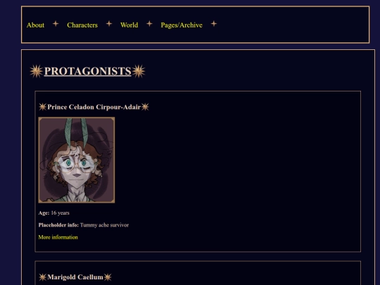 character_page screenshot